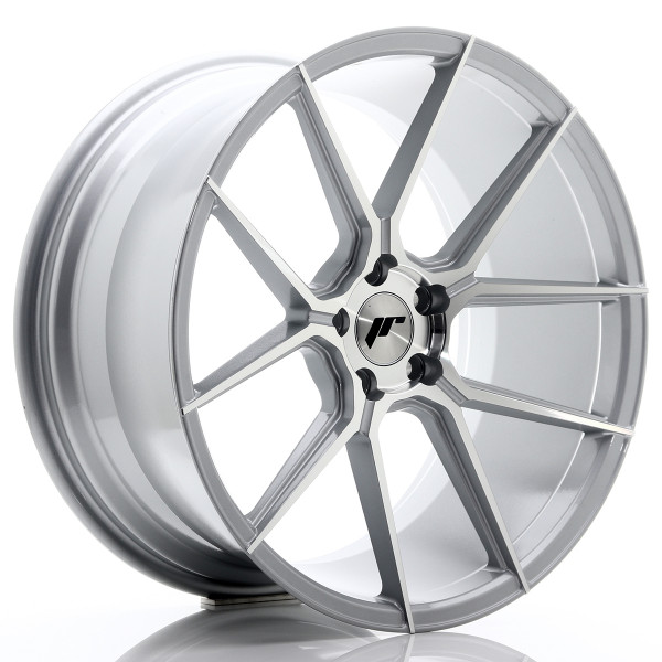Japan Racing Felge JR30 20x10 ET40 5x120 Silver Machined Face