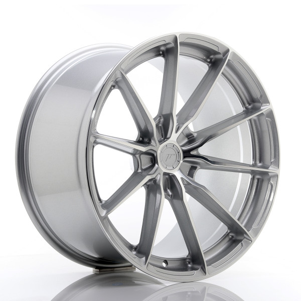 Japan Racing Felge JR37 20x10,5 ET20-40 5H BLANK Silver Machined Face