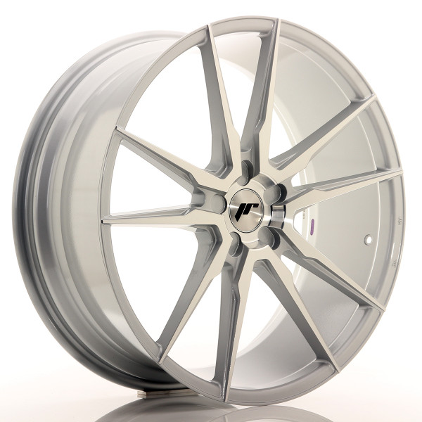 Japan Racing Felge JR21 22x9 ET30-45 5H BLANK Silver Machined Face