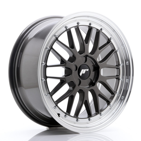 Japan Racing Felge JR23 19x8,5 ET20-50 5H BLANK Hyper Gray w/Machined Lip