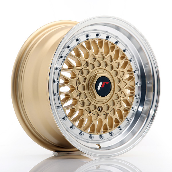 Japan Racing Felge JR9 15x7 ET20 4x100/108 Gold w/Machined Lip