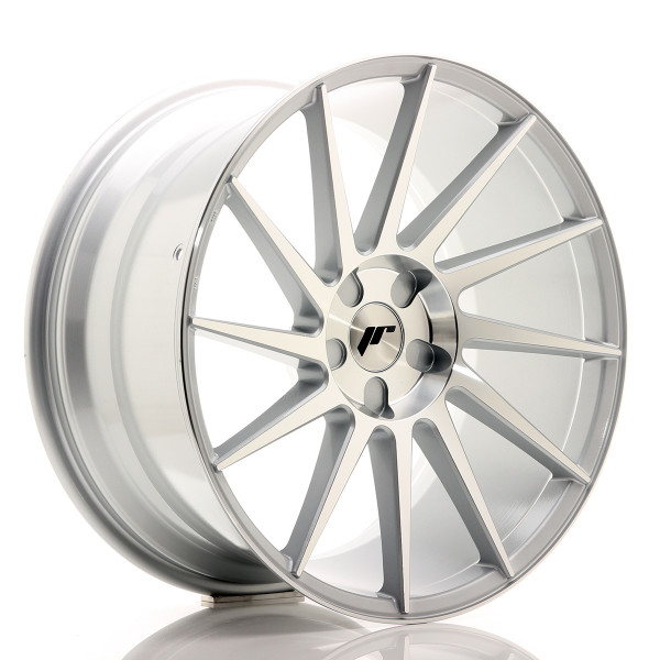 Japan Racing Felge JR22 20x10 ET20-40 5H BLANK Silver Machined Face