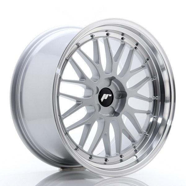 Japan Racing Felge JR23 20x10 ET20-38 5H BLANK Hyper Silver w/Machined Lip