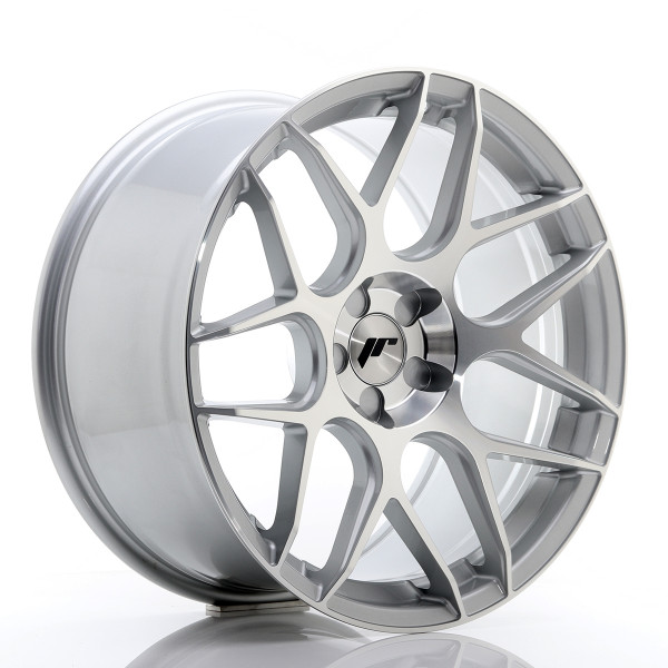 Japan Racing Felge JR18 19x9,5 ET20-35 5H BLANK Silver Machined Face