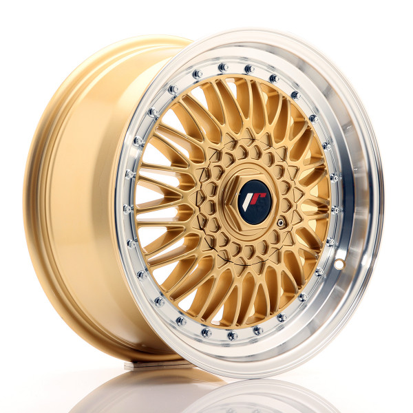 Japan Racing Felge JR9 17x7,5 ET35 4x100/108 Gold w/Machined Lip