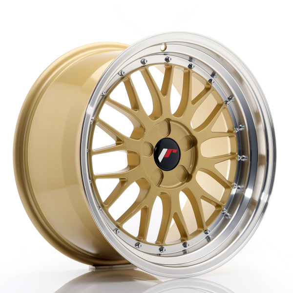 Japan Racing Felge JR23 18x9,5 ET25-48 5H BLANK Gold w/Machined Lip