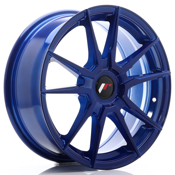 Japan Racing Felge JR21 17x7 ET25-40 BLANK Platinum Blue