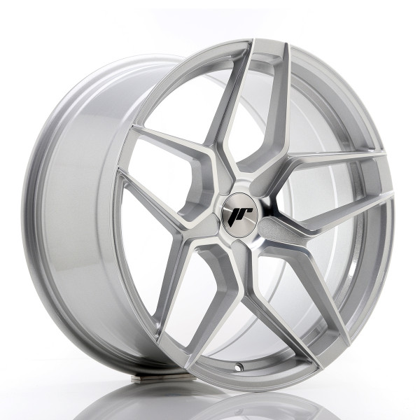 Japan Racing Felge JR34 19x9,5 ET20-40 5H BLANK Silver Machined Face