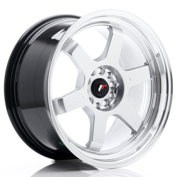 Japan Racing Felge JR12 18x9 ET30 5x112/114,3 Hyper Silver w/Machined Lip