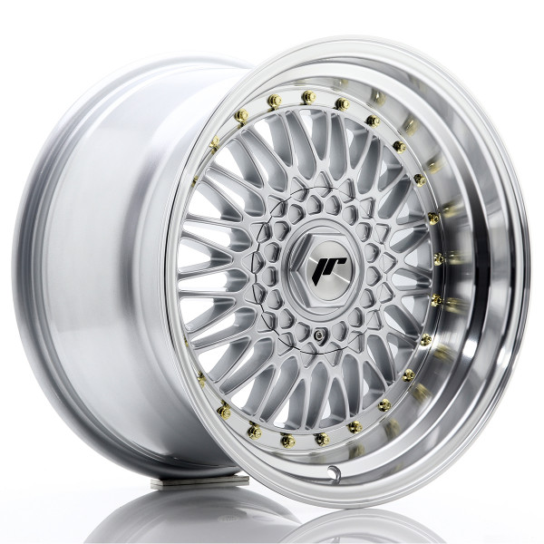 Japan Racing Felge JR9 17x10 ET20 5x112/120 Silver w/Machined Lip