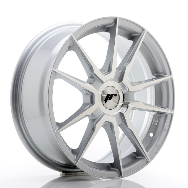 Japan Racing Felge JR21 17x7 ET25-40 BLANK Silver Machined Face