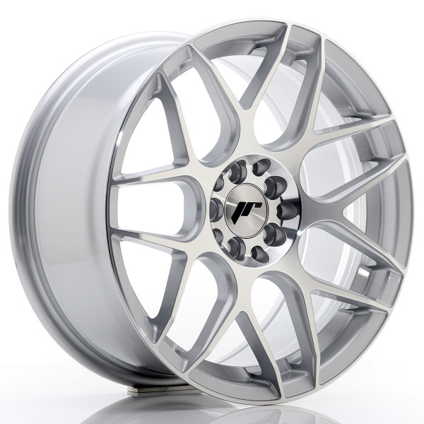 Japan Racing Felge JR18 17x8 ET35 4x100/114 Silver Machined Face