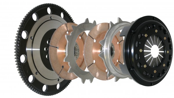 Competition Clutch Dreischeiben Kupplungskit 184mm ungefederte Disc für Nissan Skyline R33 VG30DE /