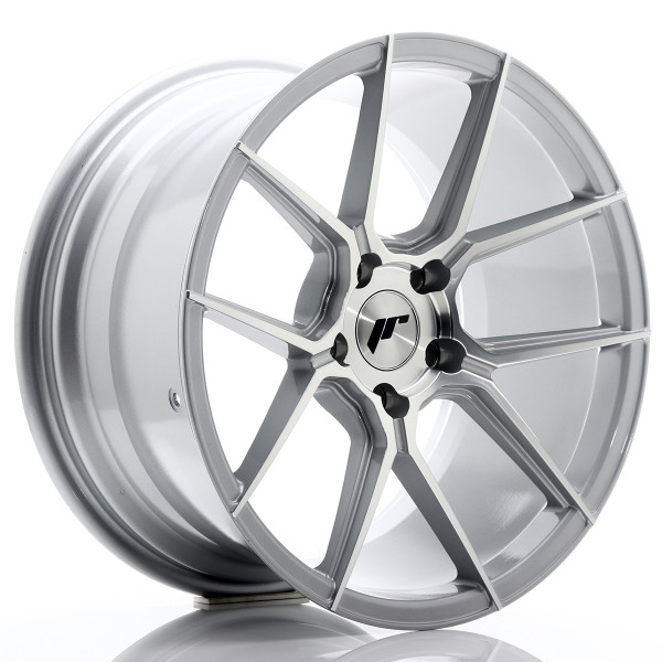Japan Racing Felge JR30 18x9,5 ET35 5x120 Silver Machined Face