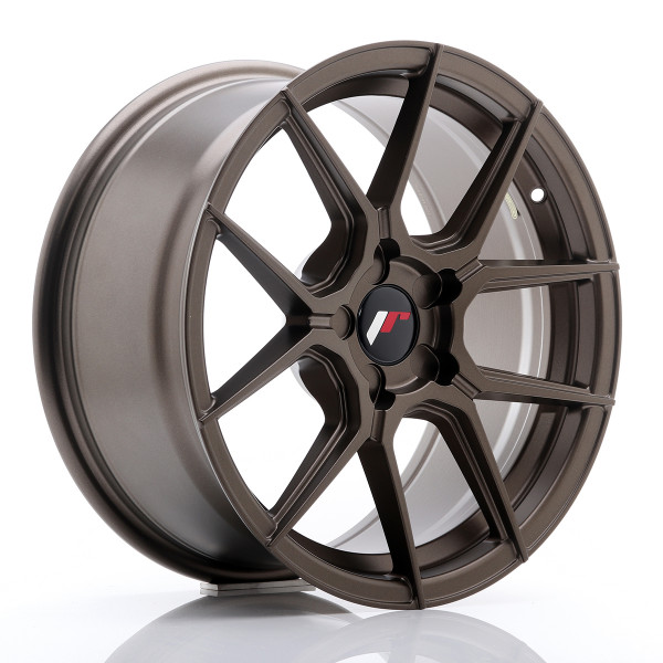 Japan Racing Felge JR30 17x8 ET20-40 5H BLANK Matt Bronze