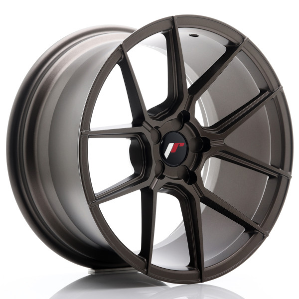 Japan Racing Felge JR30 18x9,5 ET20-40 5H BLANK Matt Bronze