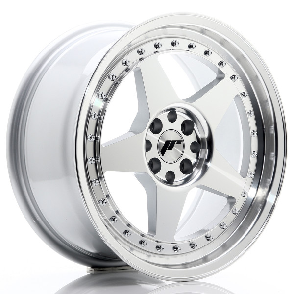 Japan Racing Felge JR6 17x8 ET25 5x114/120 Silver Machined Face