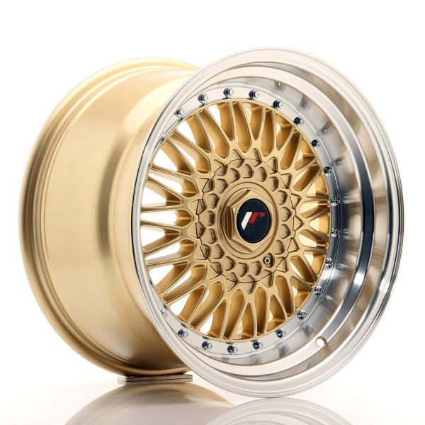 Japan Racing Felge JR9 17x10 ET20 5x112/120 Gold w/Machined Lip