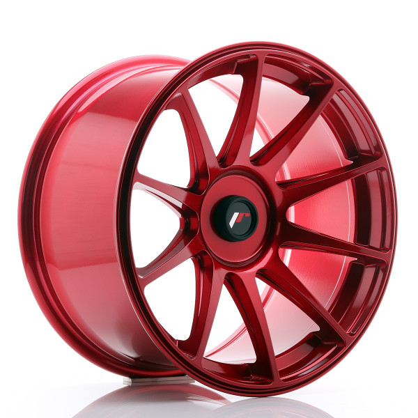 Japan Racing Felge JR11 18x9,5 ET20-30 BLANK Platinum Red