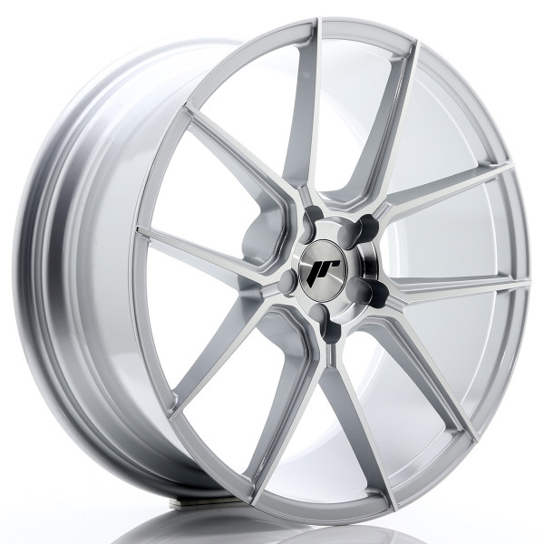 Japan Racing Felge JR30 20x8,5 ET20-40 5H BLANK Silver Machined Face