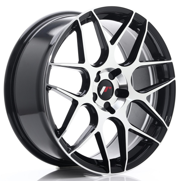 Japan Racing Felge JR18 20x8,5 ET20-40 5H BLANK Gloss Black Machined Face