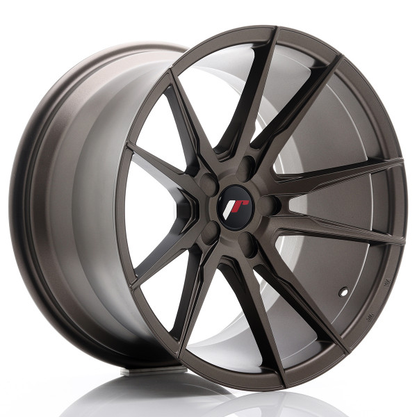 Japan Racing Felge JR21 19x11 ET15-30 5H BLANK Matt Bronze