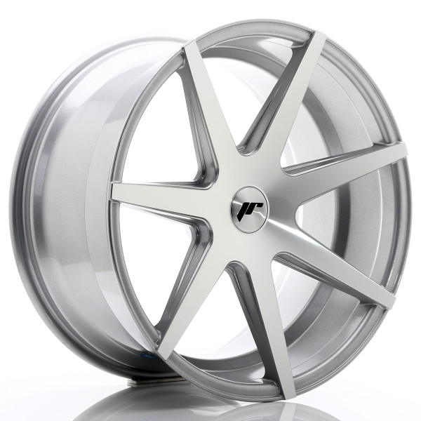 Japan Racing Felge JR20 20x10 ET20-40 5H BLANK Silver Machined Face