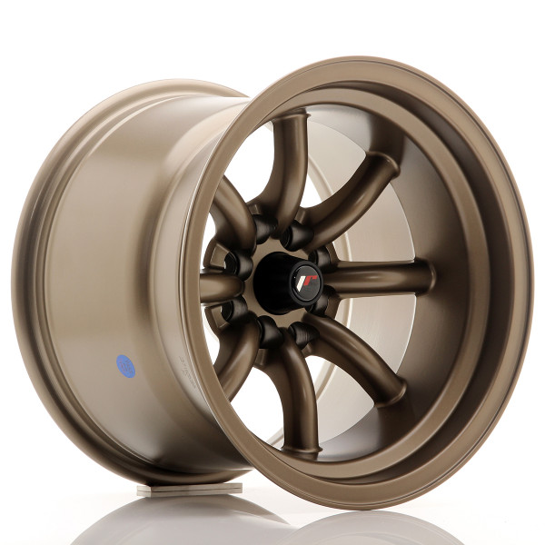 Japan Racing Felge JR19 15x10,5 ET-32 4x100/114 Matt Bronze