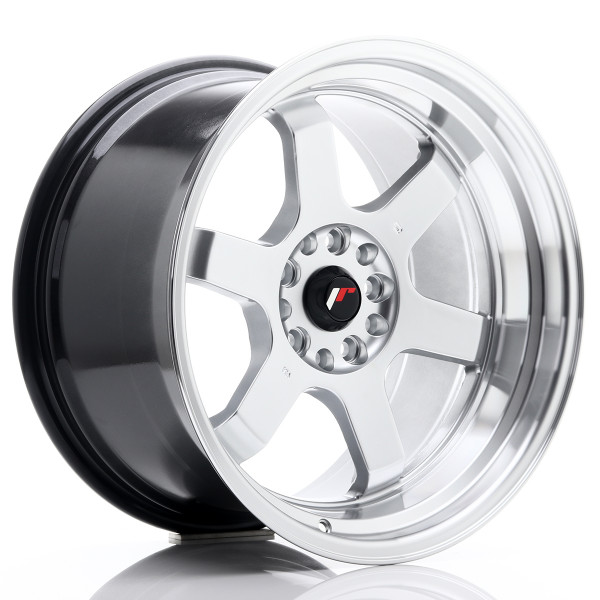 Japan Racing Felge JR12 18x10 ET0 5x114,3/120 Hyper Silver w/Machined Lip