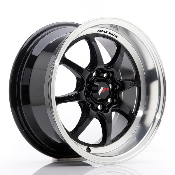 Japan Racing Felge TF2 15x7,5 ET10 4x100/114 Gloss Black