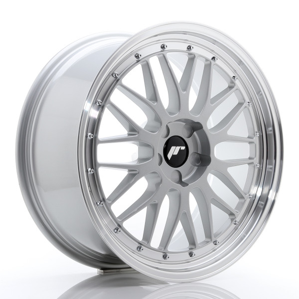 Japan Racing Felge JR23 20x9 ET20-50 5H BLANK Hyper Silver w/Machined Lip