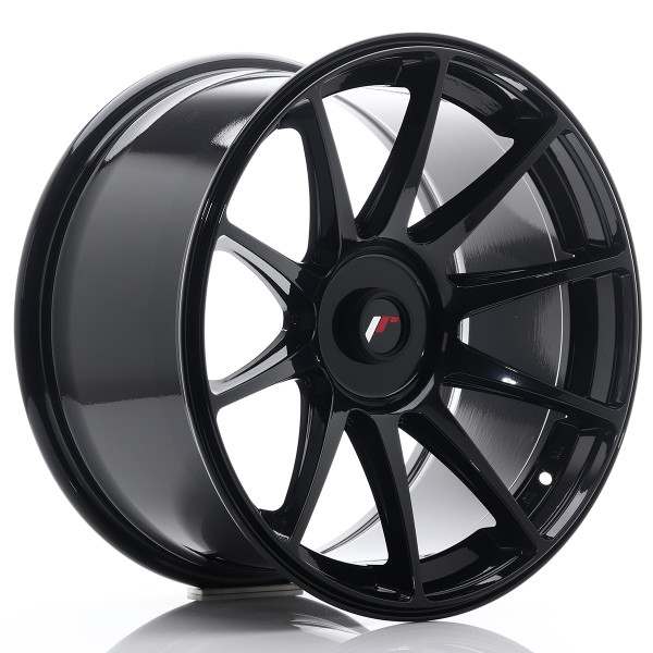 Japan Racing Felge JR11 18x9,5 ET20-30 BLANK Glossy Black