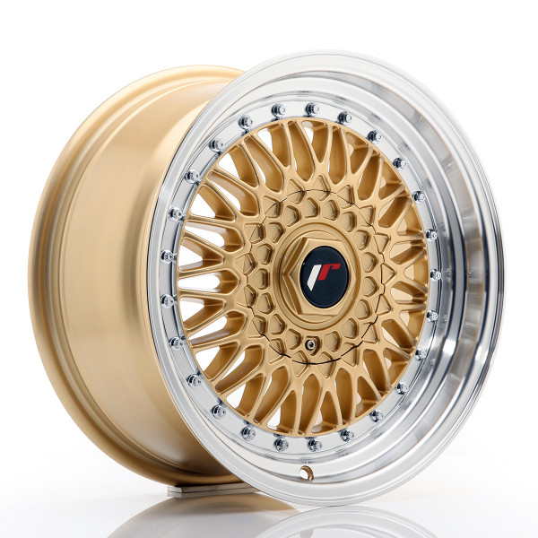 Japan Racing Felge JR9 16x7,5 ET25 BLANK Gold w/Machined Lip