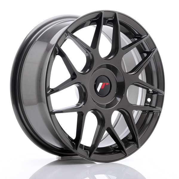 Japan Racing Felge JR18 17x7 ET20-40 BLANK Hyper Gray