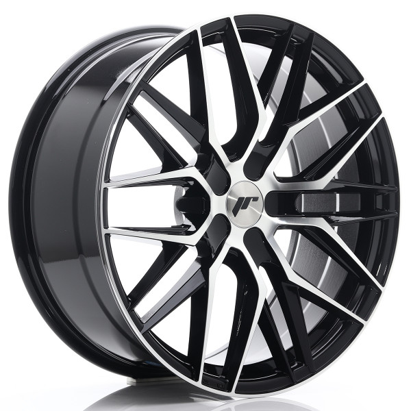 Japan Racing Felge JR28 20x8,5 ET40 5H BLANK Gloss Black Machined Face