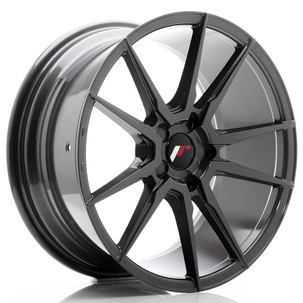 Japan Racing Felge JR21 18x8,5 ET40 5H Blank Hyper Gray