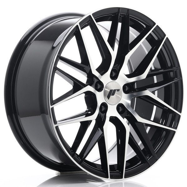 Japan Racing Felge JR28 18x8,5 ET40 5x112 Gloss Black Machined Face