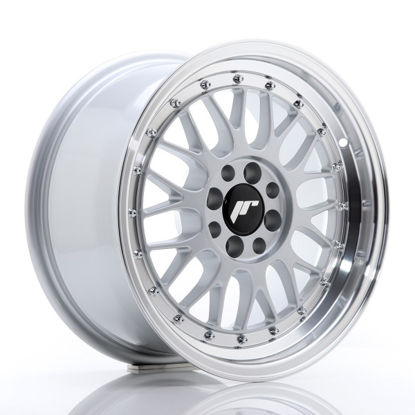 Japan Racing Felge JR23 16x8 ET35 4x100/114,3 Hyper Silver w/Machined Lip