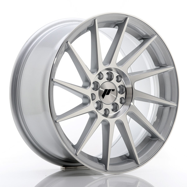 Japan Racing Felge JR22 17x8 ET35 5x100/114 Silver Machined Face