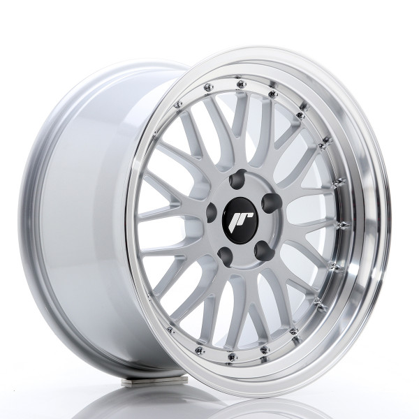 Japan Racing Felge JR23 18x9,5 ET25 5x120 Hyper Silver w/Machined Lip