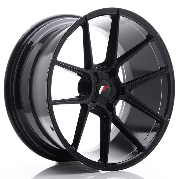 Japan Racing Felge JR30 20x10 ET20-40 5H BLANK Glossy Black