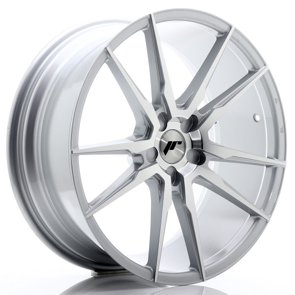 Japan Racing Felge JR21 20x8,5 ET20-40 5H BLANK Silver Machined Face