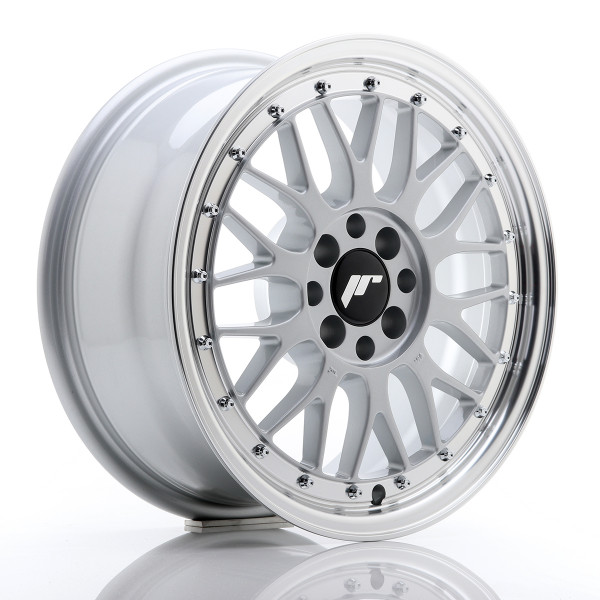 Japan Racing Felge JR23 16x7 ET40 4x100/114,3 Hyper Silver w/Machined Lip