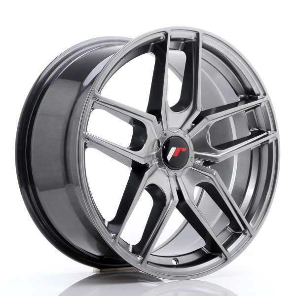 Japan Racing Felge JR25 18x8,5 ET20-40 5H BLANK Hyper Black