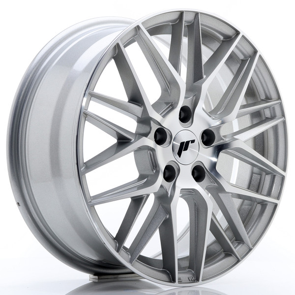 Japan Racing Felge JR28 17x7 ET35 5x100 Silver Machined