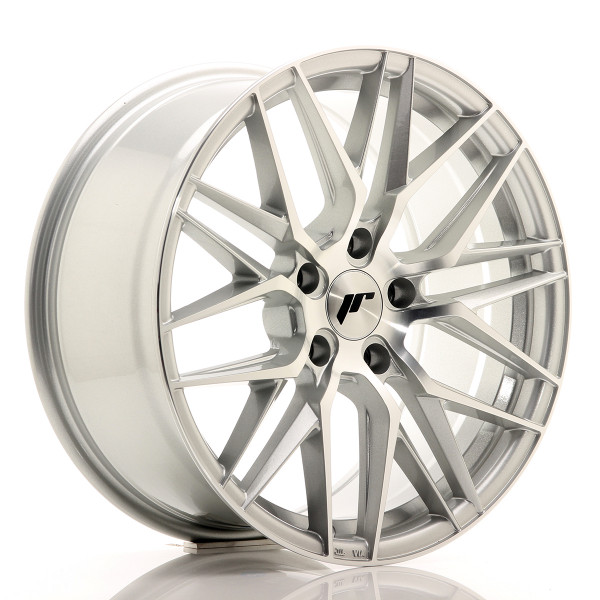 Japan Racing Felge JR28 18x8,5 ET35 5x120 Silver Machined Face