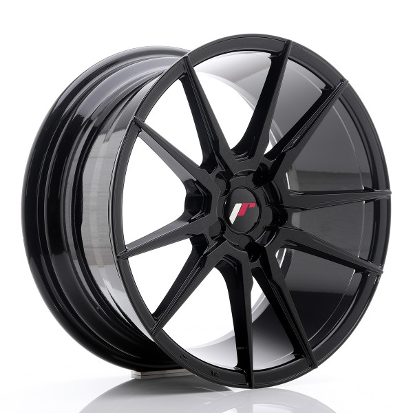 Japan Racing Felge JR21 18x8,5 ET30-40 5H BLANK Glossy Black