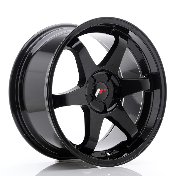 Japan Racing Felge JR3 18x9 ET35-40 5H BLANK Glossy Black