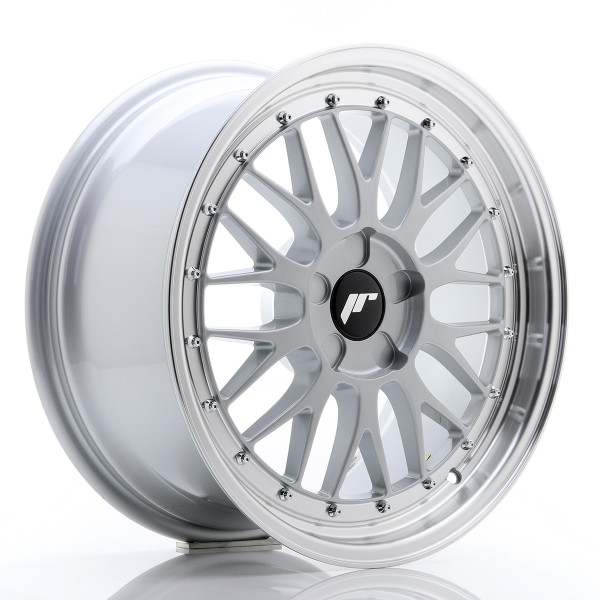 Japan Racing Felge JR23 18x8,5 ET25-48 5H BLANK Hyper Silver w/Machined Lip