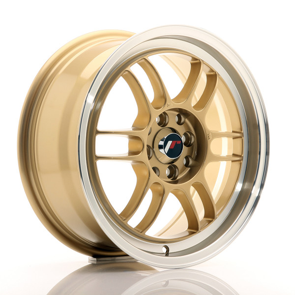 Japan Racing Felge JR7 16x7 ET38 4x100/114 Gold w/Machined Lip